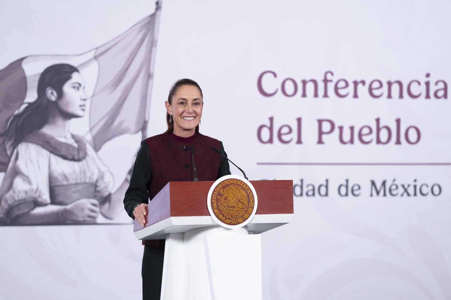 Sheinbaum rechaza propuesta de Trump de enviar tropas a México y exige freno al tráfico de armas desde Estados Unidos