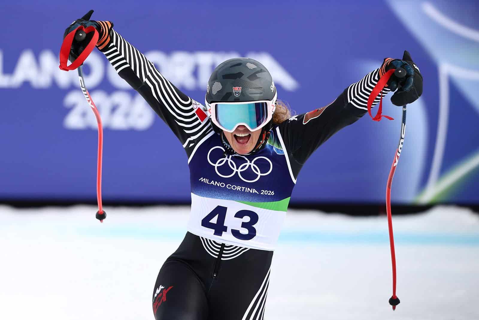 Sarah Schleper hace historia y firma la mejor actuación mexicana en esquí alpino femenil