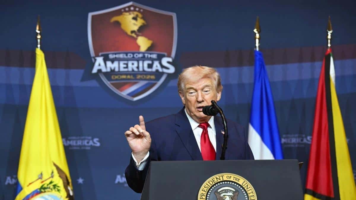 Señala Trump a México como el epicentro de la violencia criminal en Latinoamérica